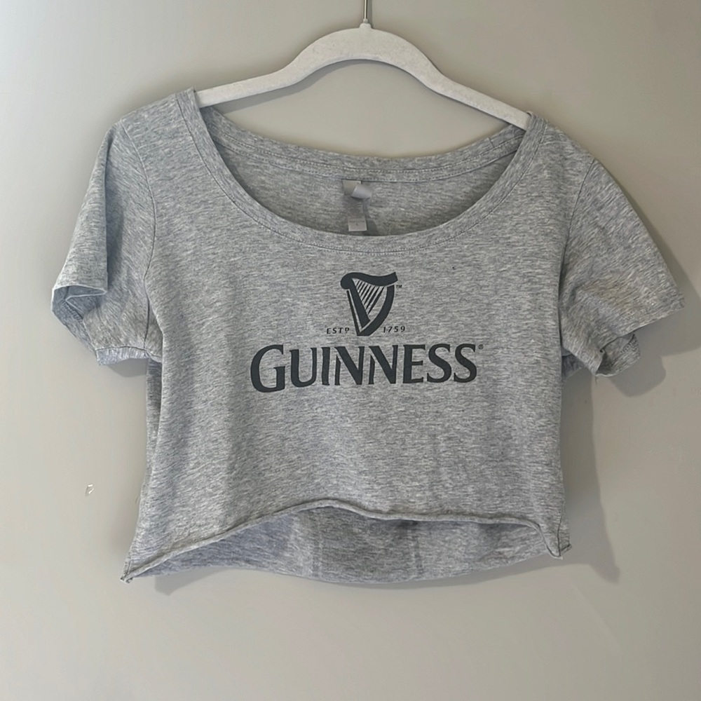 Guinness crop top